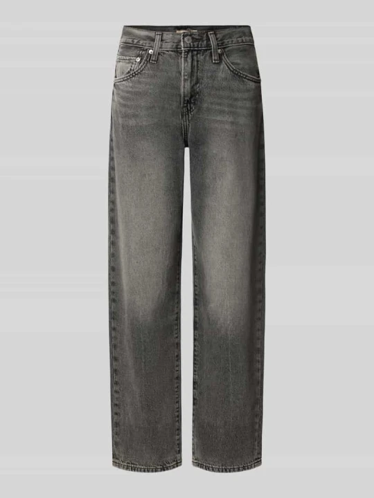 Zdjęcie produktu Jeansy o kroju tapered fit z czystej bawełny model 'EASY DAD' Levi's Jasnoszary