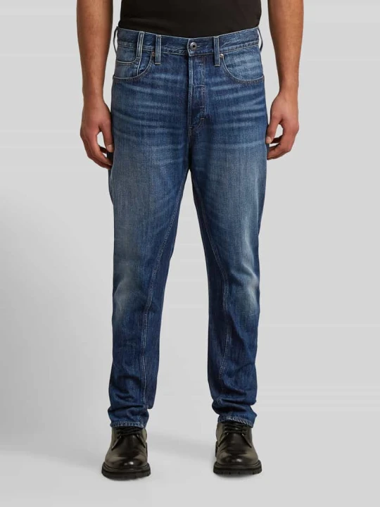 Zdjęcie produktu Jeansy o kroju tapered fit z czystej bawełny model 'G-Star Arc' G-Star Raw Jeansowy niebieski