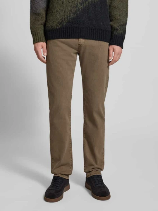 Zdjęcie produktu Jeansy o kroju tapered fit z mieszanka bawełny model '502®' Levi's Średniobrązowy