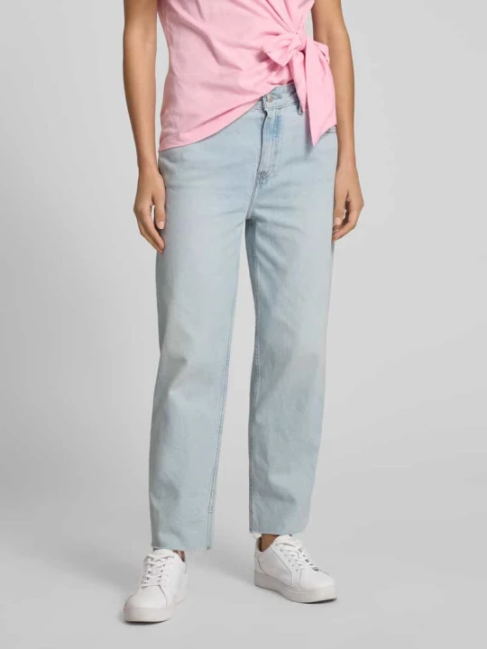 Zdjęcie produktu Jeansy o kroju tapered fit z mieszanki bawełny i lyocellu Tommy Hilfiger Jasnoniebieski