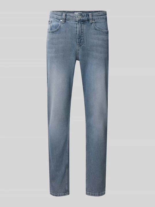 Zdjęcie produktu Jeansy o kroju tapered fit z mieszanki bawełny Marc O'Polo Jasnoniebieski