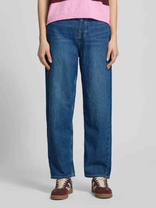 Zdjęcie produktu Jeansy o kroju tapered fit z mieszanki bawełny model 'ADDISON' Pepe Jeans Jeansowy niebieski