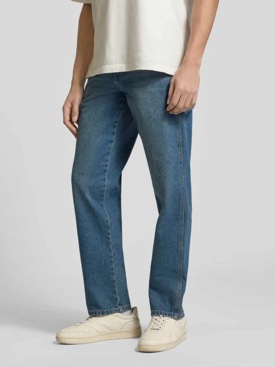 Zdjęcie produktu Jeansy o kroju tapered w kroju regular fit w efekcie znoszenia Dickies Jeansowy niebieski