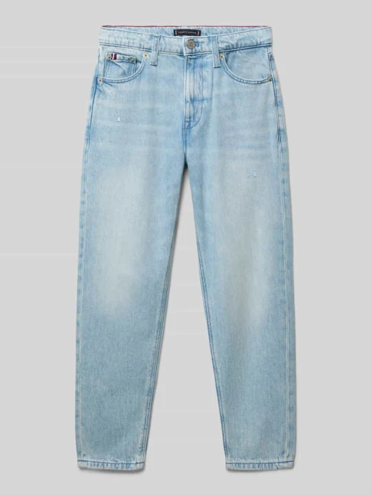 Zdjęcie produktu Jeansy o kroju tapered z mieszanki bawełny i lyocellu Tommy Hilfiger Jasnoniebieski