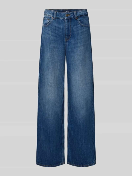 Zdjęcie produktu Jeansy o kroju wide fit w 5 kieszeni model 'TOKYO' JJXX Jeansowy niebieski melanż