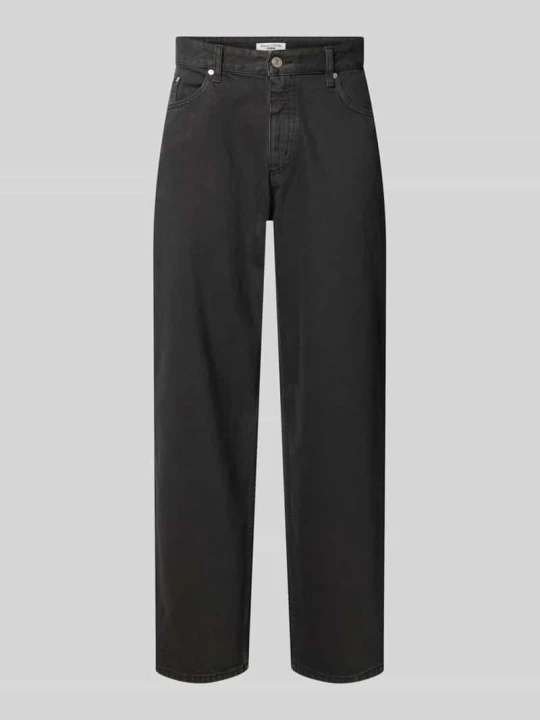 Zdjęcie produktu Jeansy o kroju wide fit z czystej bawełny model 'STEN' Marc O'Polo Antracytowy