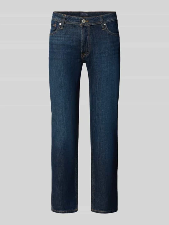 Zdjęcie produktu Jeansy o kroju wide fit z mieszanki bawełny model 'Clark' Jack&Jones Jeansowy niebieski