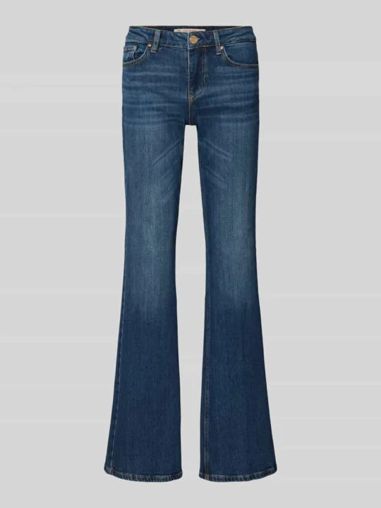 Zdjęcie produktu Jeansy o kroju wide fit z poszerzaną nogawką bootcut Guess Jeansowy niebieski