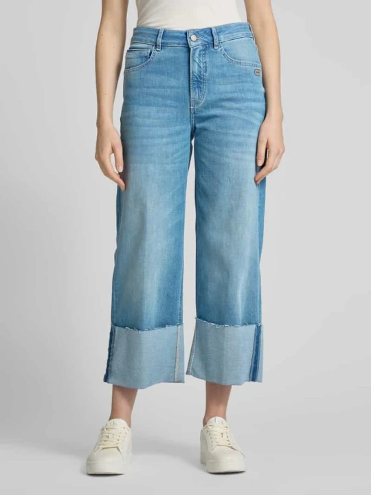 Zdjęcie produktu Kuloty z denimu o skróconym kroju model „JETTE CULOTTE” Gang Niebieski