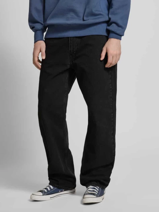 Zdjęcie produktu Jeansy o kroju loose straight fit z wpuszczanymi kieszeniami Levi's Czarny