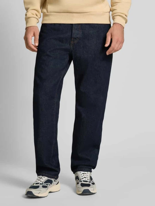 Zdjęcie produktu Jeansy o luźnym kroju z czystej bawełny model ‘EDGE’ Only & Sons Ciemnoniebieski