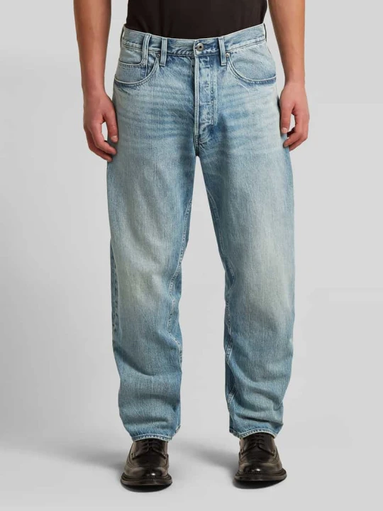 Zdjęcie produktu Jeansy o luźnym kroju z czystej bawełny model 'G-Star Arc 3D Loose' G-Star Raw Jeansowy niebieski