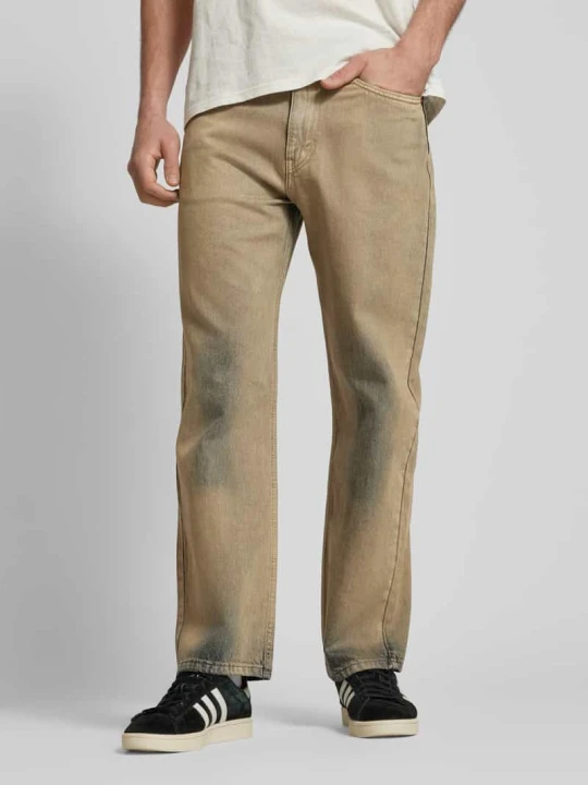 Zdjęcie produktu Jeansy o luźnym kroju z efektem znoszenia model ‘565’ Levi's Średniobrązowy