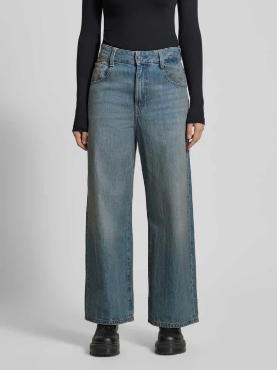 Zdjęcie produktu Jeansy o kroju loose fit z efektem znoszenia, model "Skater" G-Star Raw Jeansowy niebieski