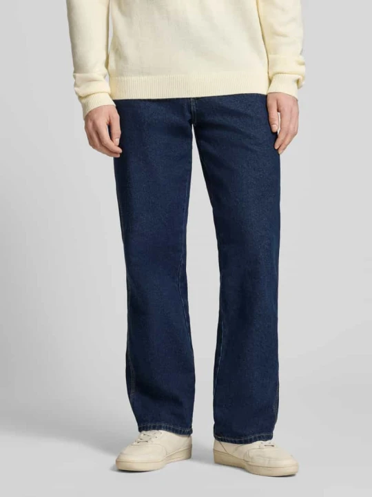 Zdjęcie produktu Jeansy o prostym kroju w fasonie 5 kieszeni Dickies Jeansowy niebieski