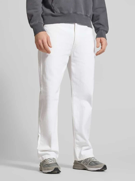 Zdjęcie produktu Jeansy o prostym kroju z czystej bawełny model '565' Levi's Biały