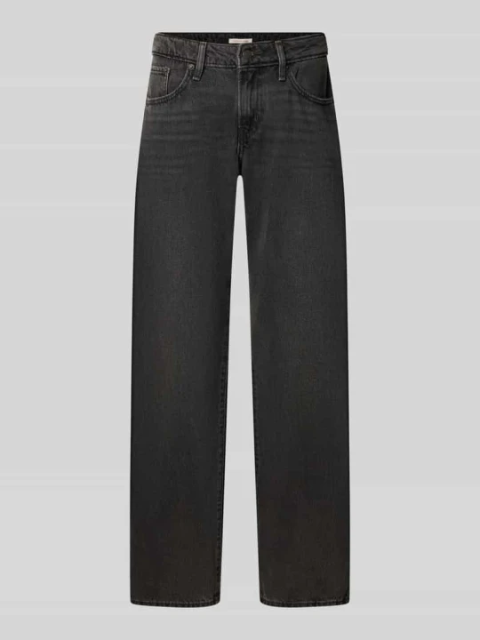Zdjęcie produktu Jeansy o prostym kroju z mieszanka bawełny model 'SUPERLOW' Levi's Czarny