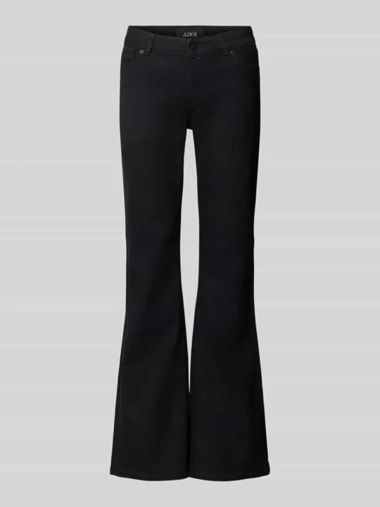 Zdjęcie produktu Jeansy o rozkloszowanym kroju w 5 kieszeni model 'TEXAS' JJXX Czarny