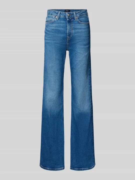 Zdjęcie produktu Jeansy o rozkloszowanym kroju w stylu bootcut z mieszanki bawełny model 'WILLA' Pepe Jeans Ciemnoniebieski