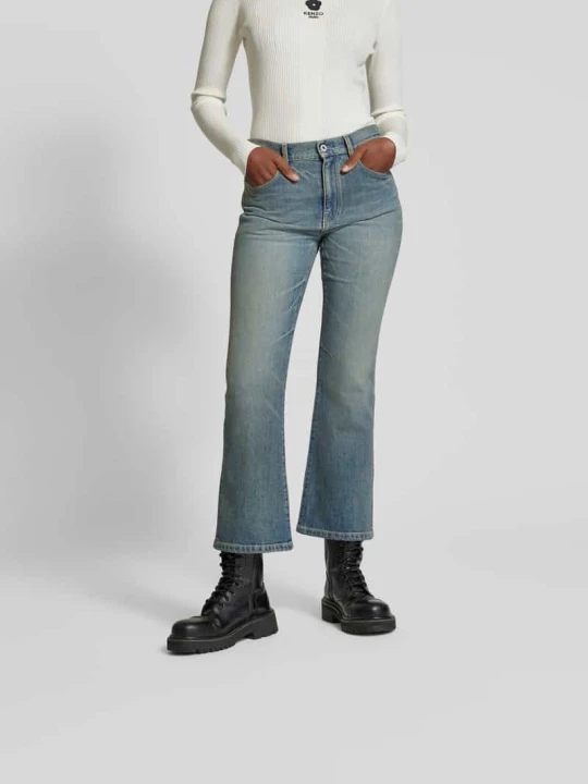 Zdjęcie produktu Jeansy o rozkloszowanym kroju z 5 kieszeni Kenzo Jeansowy niebieski