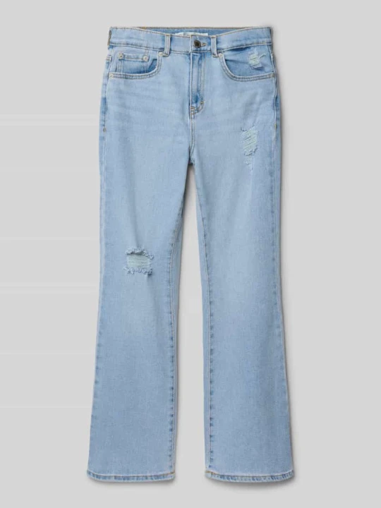 Zdjęcie produktu Jeansy o rozkloszowanym kroju z 5 kieszeniami i detalem z logo Levi's Jasnoniebieski