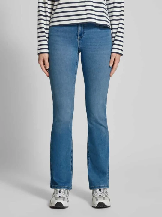 Zdjęcie produktu Rozszerzane jeansy z mieszanki bawełny model 'BLUSH' Only Jeansowy niebieski
