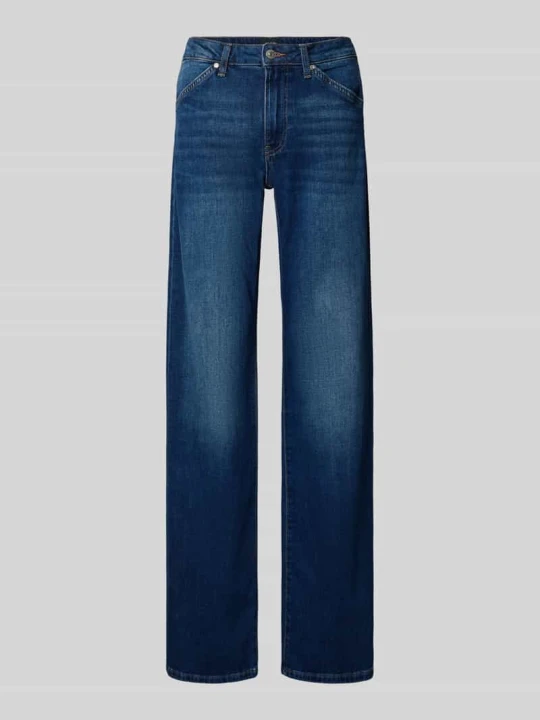 Zdjęcie produktu Jeansy o rozkloszowanym kroju z wpuszczanymi kieszeniami model 'Elvira' JOOP! Jeansowy niebieski