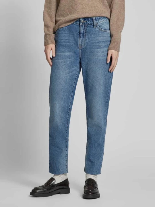 Zdjęcie produktu Jeansy o skróconym kroju boyfriend z 5 kieszeniami Armani Exchange Jasnoniebieski
