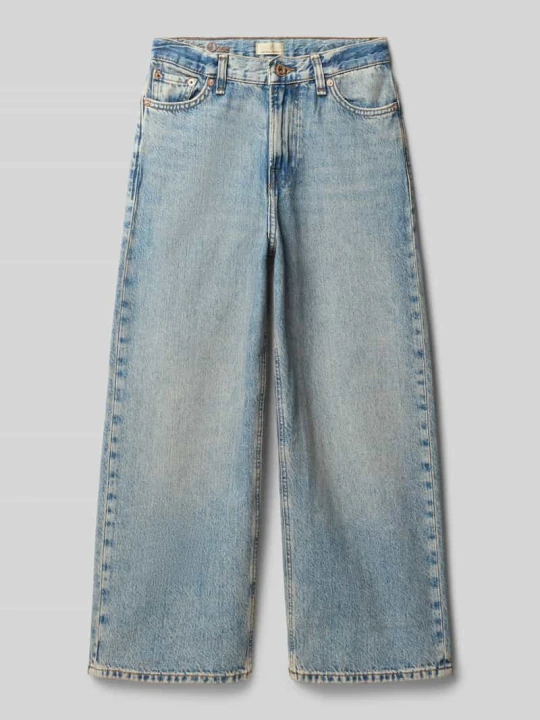 Zdjęcie produktu Jeansy o szerokim kroju z naszywką z logo model ‘Dave’ Jack&Jones Jasnoniebieski