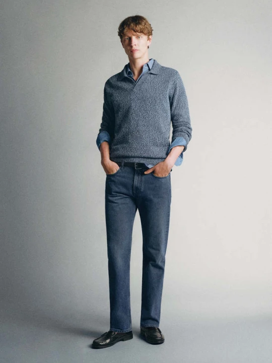 Zdjęcie produktu JEANS ACIANO intensywny granatowy - Mężczyzna - MANGO MAN