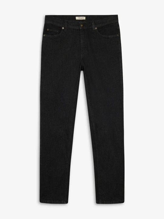 Zdjęcie produktu Jeansy regular fit, straight BonPrix czarny