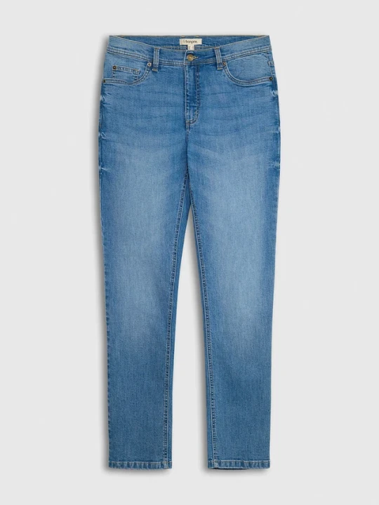Zdjęcie produktu Jeansy regular fit, straight BonPrix niebieski