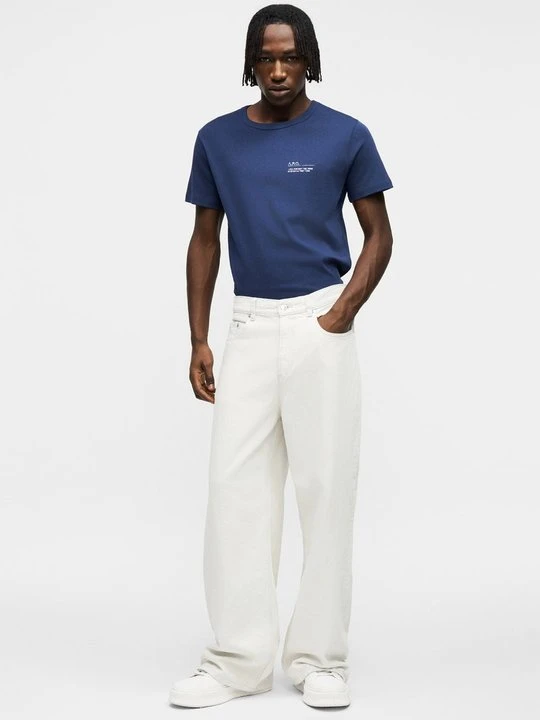 Zdjęcie produktu Jeansy Relaxed Fit A.p.c. niebieski
