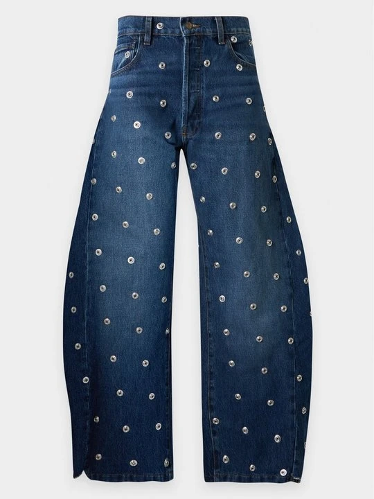 Zdjęcie produktu Jeansy Relaxed Fit A.W.A.K.E. MODE niebieski denim