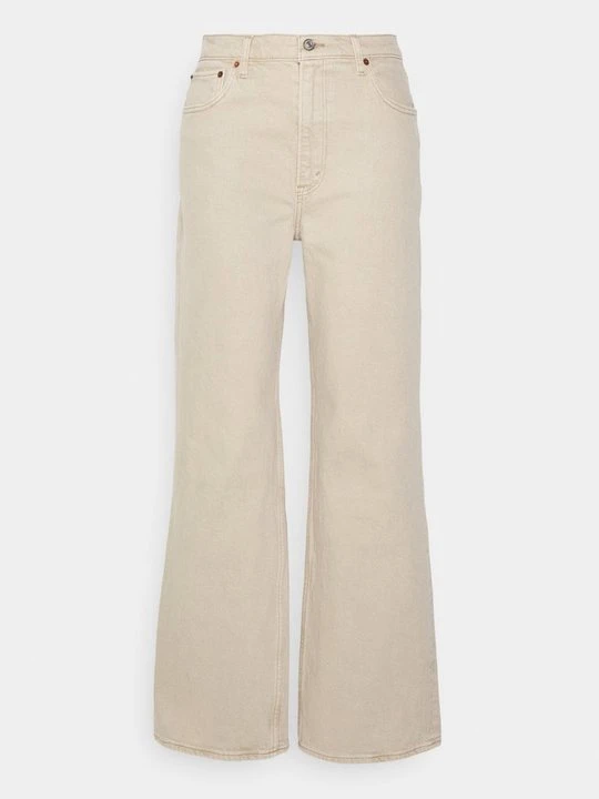 Zdjęcie produktu Jeansy Relaxed Fit Abercrombie & Fitch mleczny