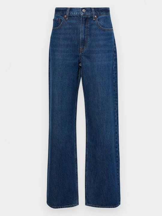 Zdjęcie produktu Jeansy Relaxed Fit Abercrombie & Fitch ciemnoniebieski