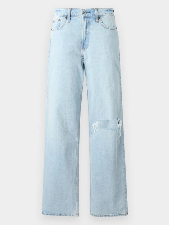 Zdjęcie produktu Jeansy Relaxed Fit Abercrombie & Fitch jasnoniebieski denim