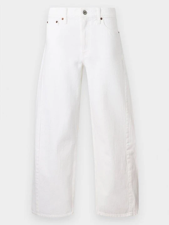 Zdjęcie produktu Jeansy Relaxed Fit Abercrombie & Fitch biały