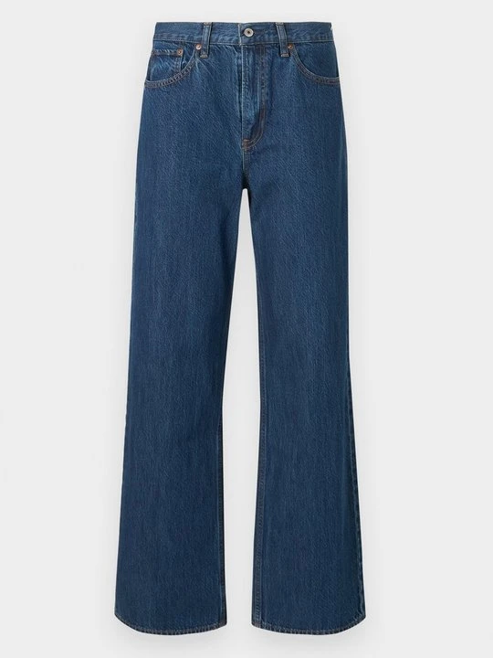 Zdjęcie produktu Jeansy Relaxed Fit Abercrombie & Fitch ciemnoniebieski