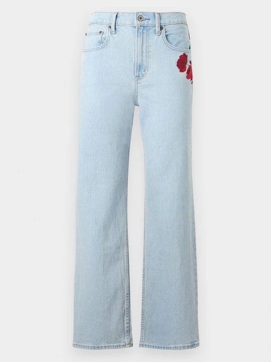 Zdjęcie produktu Jeansy Relaxed Fit Abercrombie & Fitch jasnoniebieski denim