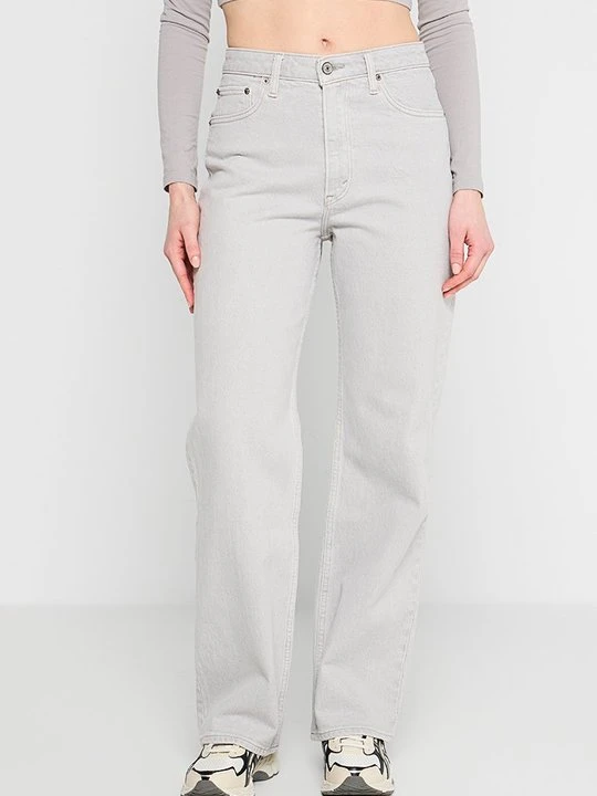 Zdjęcie produktu Jeansy Relaxed Fit Abercrombie & Fitch jasnoszary