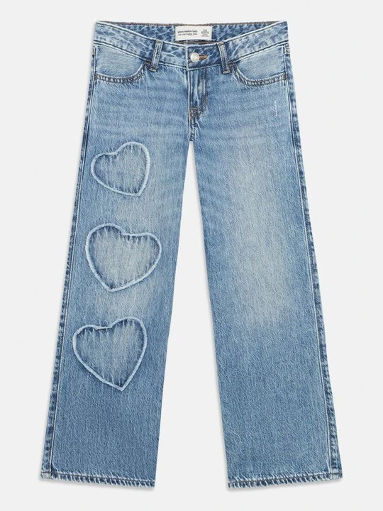 Zdjęcie produktu Jeansy Relaxed Fit Abercrombie & Fitch niebieski