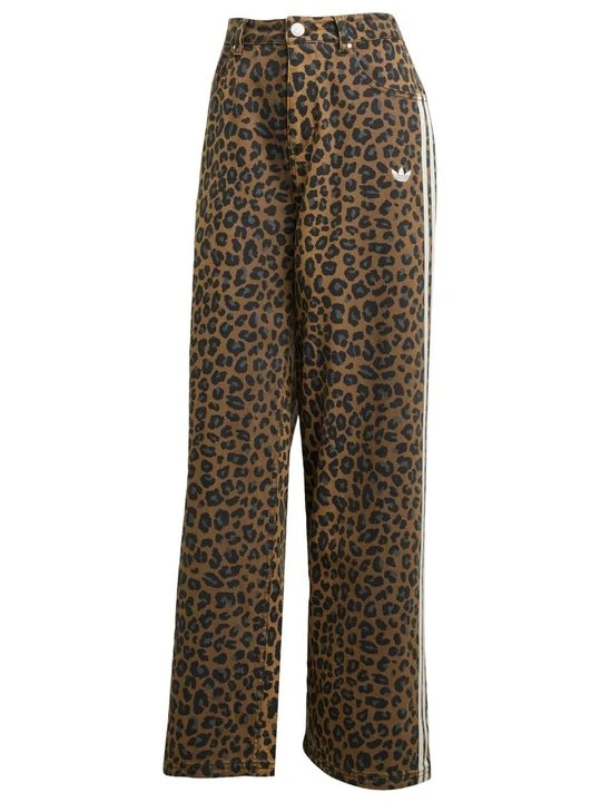 Zdjęcie produktu Jeansy Relaxed Fit adidas Originals jasny brąz