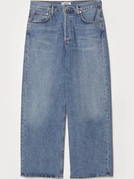 Zdjęcie produktu Jeansy Relaxed Fit Agolde niebieski denim