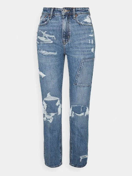 Zdjęcie produktu Jeansy Relaxed Fit American Eagle przecierany denim