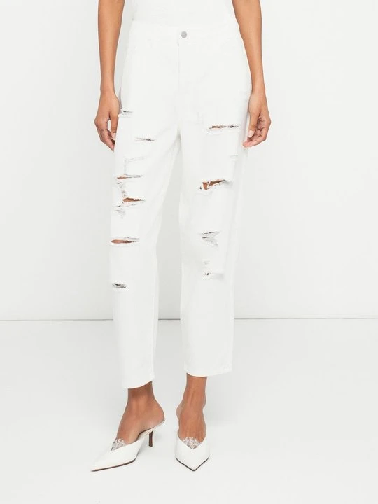 Zdjęcie produktu Jeansy Relaxed Fit Armani Exchange biały