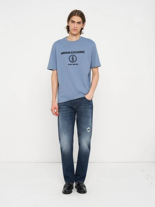 Zdjęcie produktu Jeansy Relaxed Fit Armani Exchange niebieski denim