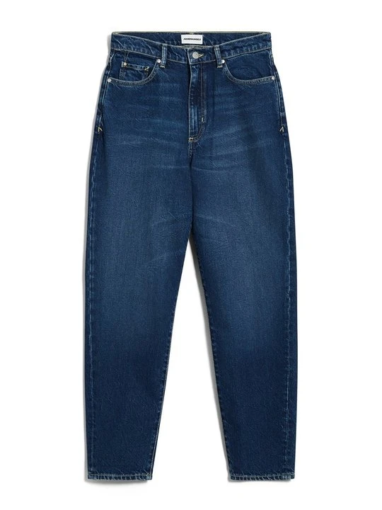Zdjęcie produktu Jeansy damskie mom fit ARMEDANGELS granatowy