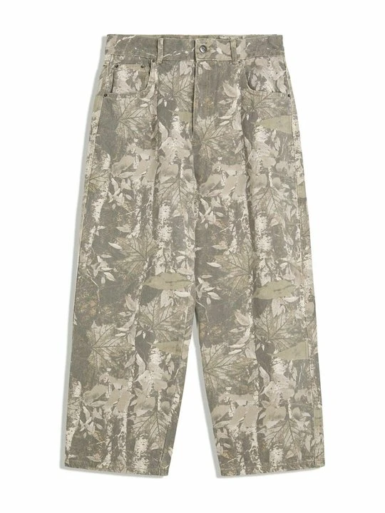 Zdjęcie produktu Jeansy Relaxed Fit Bershka zielony