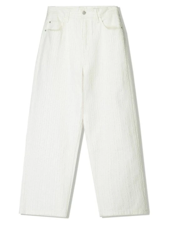 Zdjęcie produktu Jeansy Relaxed Fit Bershka beżowy